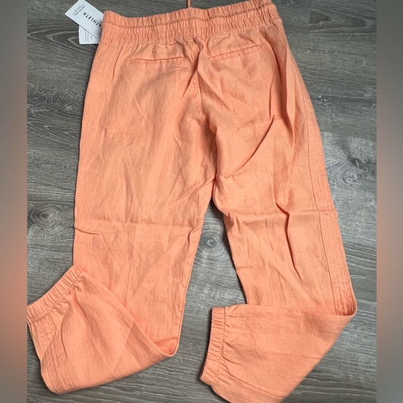 NWT Athleta Cabo Linen Jogger Pants- 6 - Picture 9 of 12